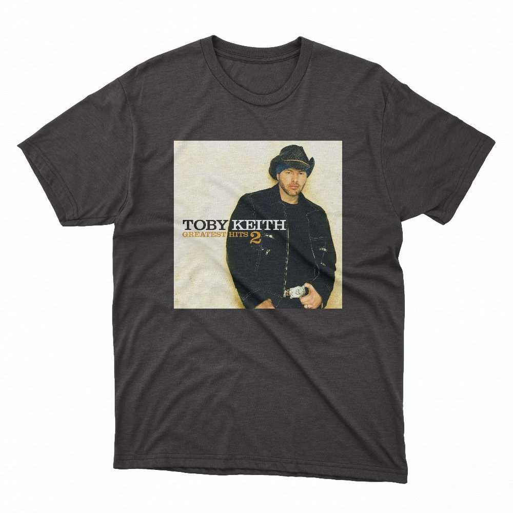 Toby Keith Greatest Hits 2 Black T-Shirt